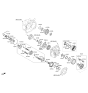 Diagram for 2019 Hyundai Veloster Transfer Case Bearing - 45737-26300