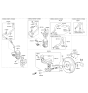 Diagram for Hyundai Elantra GT Brake Master Cylinder Reservoir - 58510-G3220