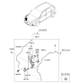 Diagram for 2019 Hyundai Elantra GT Washer Reservoir - 98620-G3100