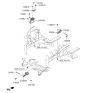 Diagram for 2019 Hyundai Elantra GT Engine Mount - 21810-G3100