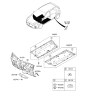 Diagram for 2018 Hyundai Elantra GT Dash Panels - 84120-G3010