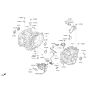 Diagram for Hyundai Tucson Transfer Case Seal - 43119-39070