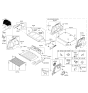 Diagram for Hyundai Interior Light Bulb - 92620-C7000