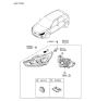 Diagram for 2020 Hyundai Elantra GT Light Control Module - 92190-G3210