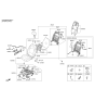 Diagram for 2020 Hyundai Elantra GT Seat Cushion - 88200-G3560-PXD