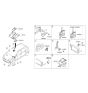 Diagram for 2018 Hyundai Elantra GT Air Bag Control Module - 95910-G3001