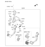 Diagram for 2017 Hyundai Elantra Brake Pedal - 32800-F2100