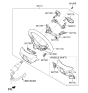 Diagram for 2019 Hyundai Veloster N Cruise Control Switch - 96770-G3500