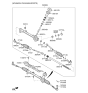 Diagram for 2017 Hyundai Elantra Rack And Pinion - 56512-G3000