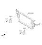 Diagram for 2019 Hyundai Elantra GT Horn - 96621-G3100