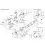 Diagram for 2005 Hyundai Elantra Cigarette Lighter - 95120-2D000