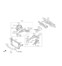 Diagram for Hyundai Santa Fe Sport Dash Panels - 64300-4Z540