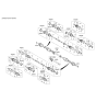 Diagram for Hyundai Santa Fe Sport CV Joint Boot - 49581-C5100