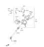 Diagram for Hyundai Santa Fe Sport Steering Column - 56310-4Z500