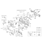 Diagram for 2016 Hyundai Santa Fe Ignition Switch - 95430-2W850-FP