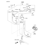 Diagram for Hyundai A/C Hose - 97759-2W501