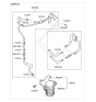 Diagram for 2016 Hyundai Santa Fe Sport Brake Booster Vacuum Hose - 59150-C5000