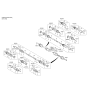 Diagram for 2018 Hyundai Santa Fe Sport Axle Shaft - 49500-4Z630