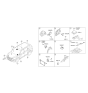 Diagram for Hyundai Air Bag Control Module - 95910-4Z260