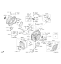 Diagram for Hyundai Santa Fe Sport Vehicle Speed Sensors - 42620-3B110