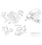 Diagram for 2016 Hyundai Sonata Oxygen Sensor - 39210-2GBA0