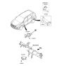 Diagram for 2018 Hyundai Santa Fe Sport Light Control Module - 92170-4Z500