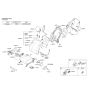 Diagram for Hyundai Seat Motor - 88682-4Z000