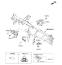 Diagram for 2016 Hyundai Santa Fe Sport TPMS Sensor - 95800-4Z500