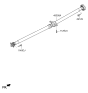 Diagram for 2017 Hyundai Santa Fe Sport Drive Shaft - 49300-4Z030