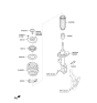 Diagram for Hyundai Shock Absorber - 54651-C2500