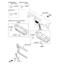 Diagram for 2015 Hyundai Sonata Ambient Temperature Sensor - 97280-C2000