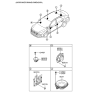 Diagram for 2017 Hyundai Sonata Car Speakers - 96330-C2200