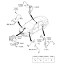 Diagram for Hyundai ABS Control Module - 58920-C2200