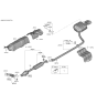 Diagram for 2015 Hyundai Sonata Muffler - 28710-C1010