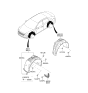 Diagram for Hyundai Sonata Wheelhouse - 86811-C2000