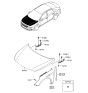 Diagram for 2017 Hyundai Sonata Fender - 66311-C1000