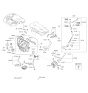 Diagram for Hyundai Engine Cover - 29240-2B710