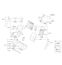 Diagram for 2017 Hyundai Sonata Armrest - 89900-C2030-SMB