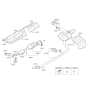 Diagram for 2018 Hyundai Sonata Muffler - 28610-C2700