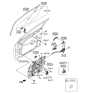 Diagram for 2018 Hyundai Sonata Window Run - 82530-C2000