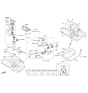 Diagram for 2021 Hyundai Tucson Fuel Sending Unit - 31111-C2500