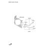 Diagram for 2015 Hyundai Sonata Oil Cooler Hose - 25425-C1100