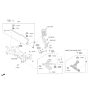 Diagram for 2016 Hyundai Sonata Hybrid Sway Bar Kit - 54810-C1100