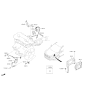 Diagram for 2017 Hyundai Veloster Oxygen Sensor - 39210-2B420