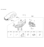 Diagram for 2017 Hyundai Sonata Headlight - 92102-C2000