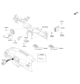 Diagram for 2016 Hyundai Sonata Body Control Module - 95400-C2201