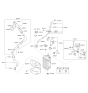 Diagram for 2013 Hyundai Santa Fe Sport Brake Proportioning Valve - 28234-2G400