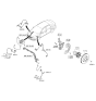 Diagram for Hyundai Sonata Wheel Hub - 51750-C1000