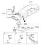 Diagram for Hyundai Door Lock - 81260-C1010