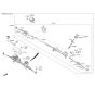 Diagram for 2017 Hyundai Sonata Rack And Pinion - 57700-C2050